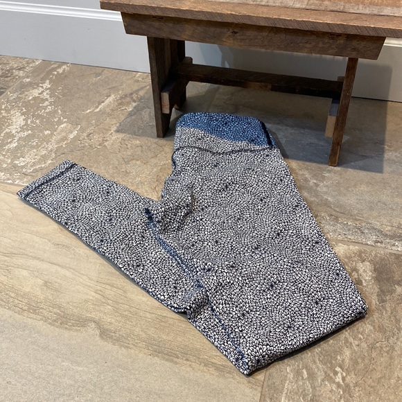 Lululemon Wunder Plush Petal Deep Coal Ghost Leggings - Picture 1 of 12